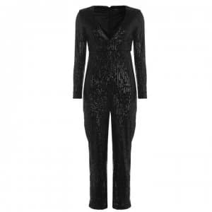 Bardot Party Jumpsuit - Black