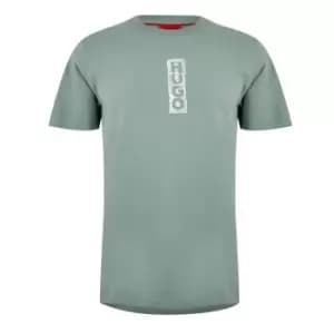 Hugo Dalbula Logo Print T-Shirt - Green