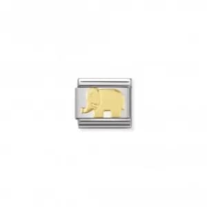 Nomination Composable Classic Animals 18K Gold Elephant Link 030112/08