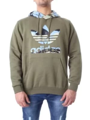 Adidas Hooded Men Military cotone