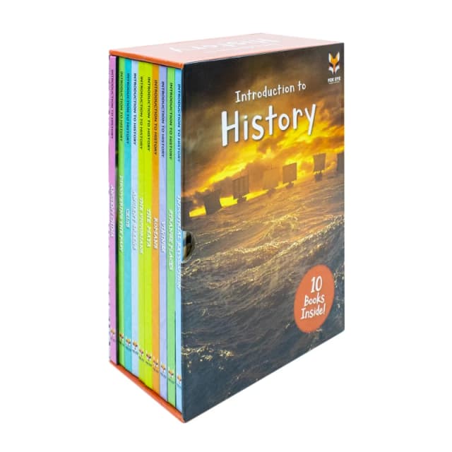 Children Introduction To History For Beginners (Series 1) 10 Hardback Book Collection Set (Ancient China, Strange Places, The Victorians, Vikings & Mo
