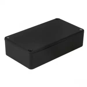 Hammond 1550BBK IP54 Diecast Aluminium Enclosure Black (115 x 64 x...