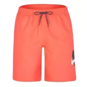 Nike 9 Volley Swim Shorts Mens - Red