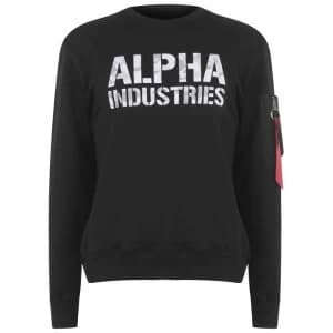 Alpha Industries Sweat - Black Camo 95