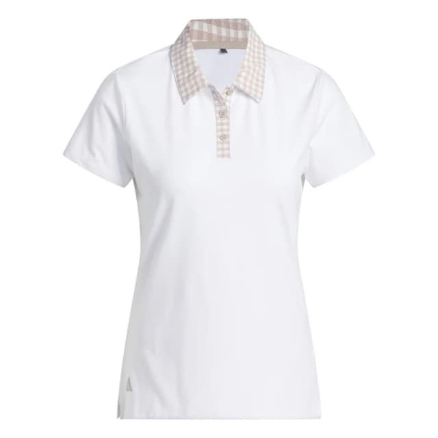 adidas Womens Short-Sleeve Performance Polo Shirt White female 8 (XS)
