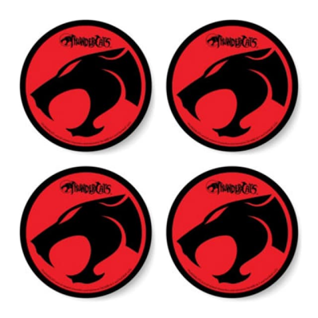 Zavvi Emblem Round Corkbacked Coaster Set