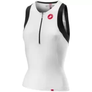 Castelli Womens Free Tri Singlet - White