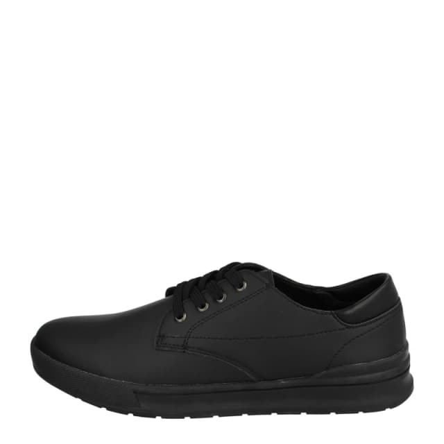 Thomas Blunt Mens 4 Eyelet Smart Causal Lace Up A2216 Black male UK12