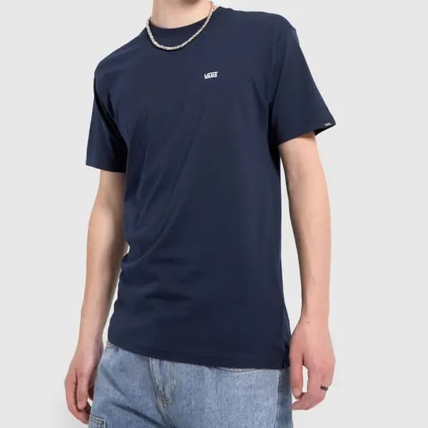 Vans Navy Left Chest Logo T-Shirt Navy Male XL 212679UK