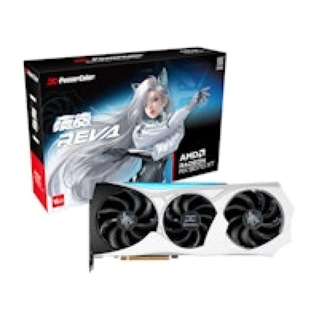PowerColor RX 9070 XT Hellhound REVA AMD Radeon RX 9070 XT 16GB GDDR6