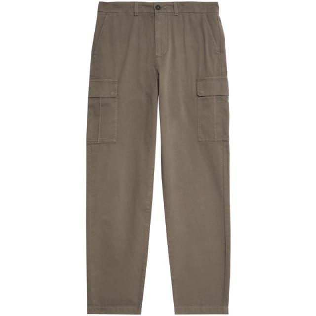 Lyle and Scott Mens Cargo Trousers Khaki Ash male 32W R