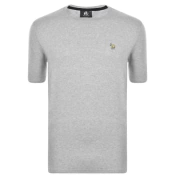 Paul Smith Zebra Crew Neck T Shirt - Grey Marl 72