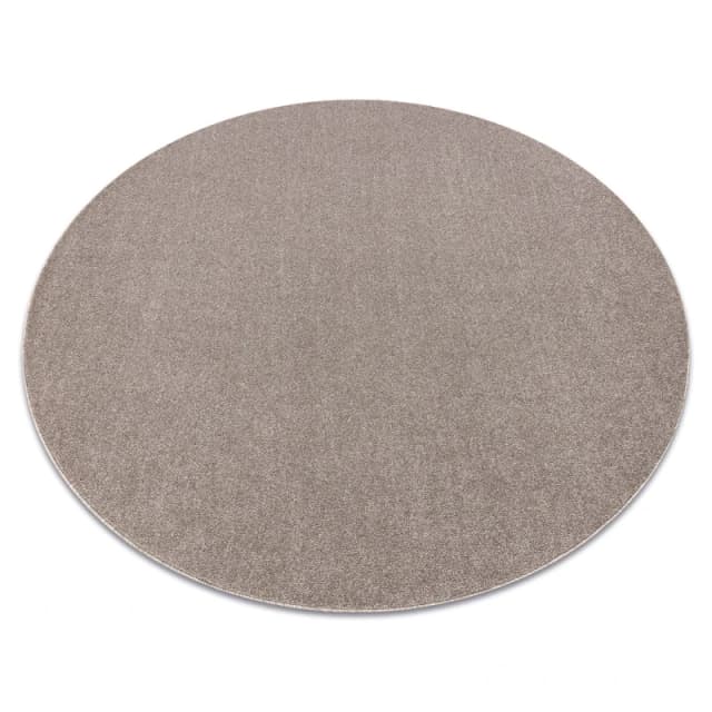 RugsX Eton Plus Rug in Beige Size: 150cm diameter Beige Unisex 150cm diameter