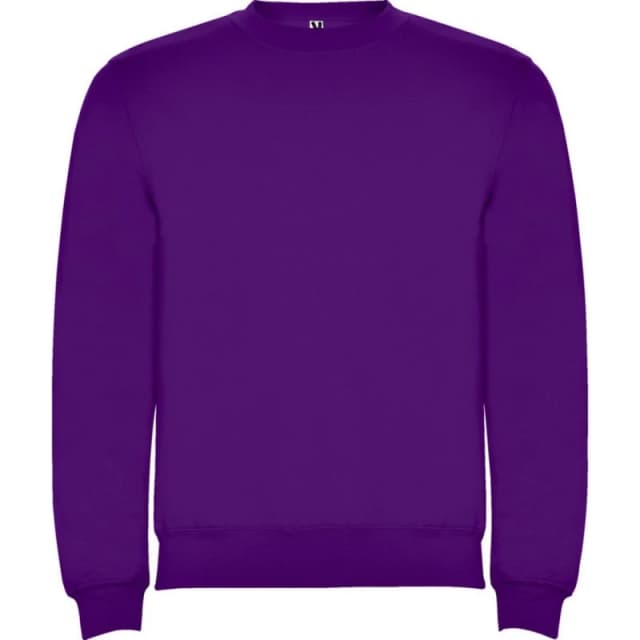 ROLY ROLY Men Clasica Crew Neck Sweatshirt in Purple Size: X-Small Purple XS Male 5063703638173