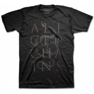 Alice In Chains - Snakes Mens X-Large T-Shirt - Black