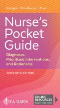 Nurse's Pocket Guide : Diagnoses, Prioritized Interventions, and Rationales