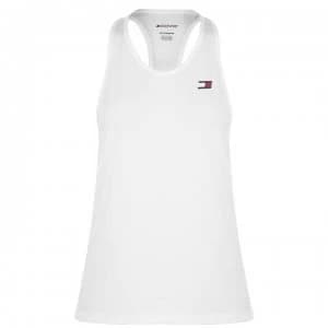Tommy Sport Back Logo Tank Top - PVH White 100