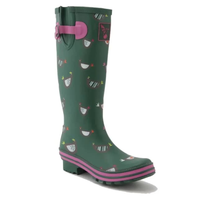 Evercreatures Womens rain boots Evercreatures Chicken Vert Female 37