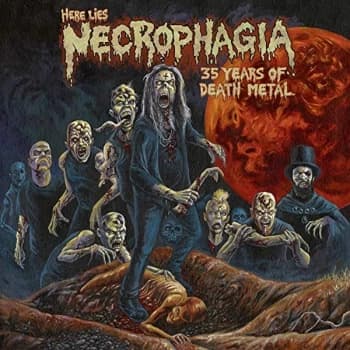 Necrophagia - Here Lies Necrophagia CD