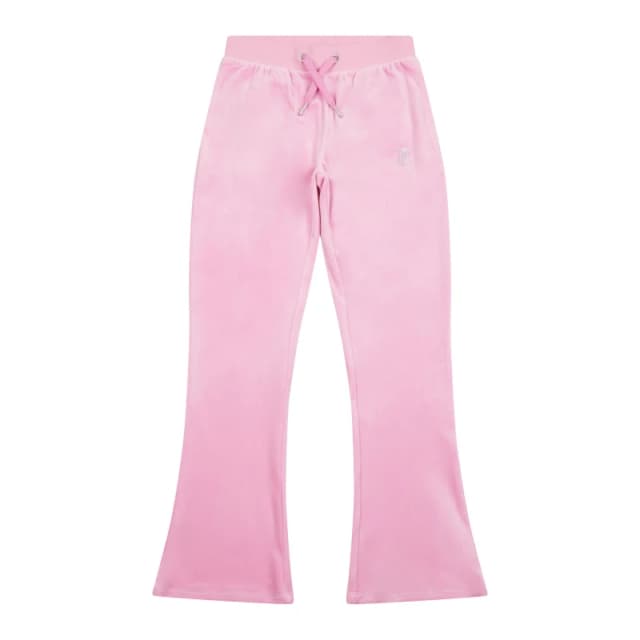 Juicy Couture Stretch-Velour Jogging Bottoms Pink Lilac F89 female 12-13 Yrs