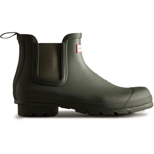 Hunter Mens Wellies Dark Olive male 10 (45)