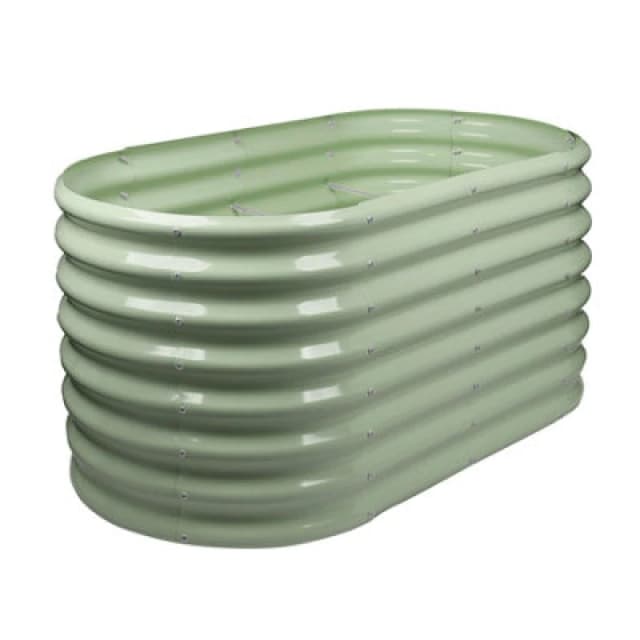 Harbour Housewares Rounded Raised Garden Bed - 120Cm X 60Cm X 60Cm - Green