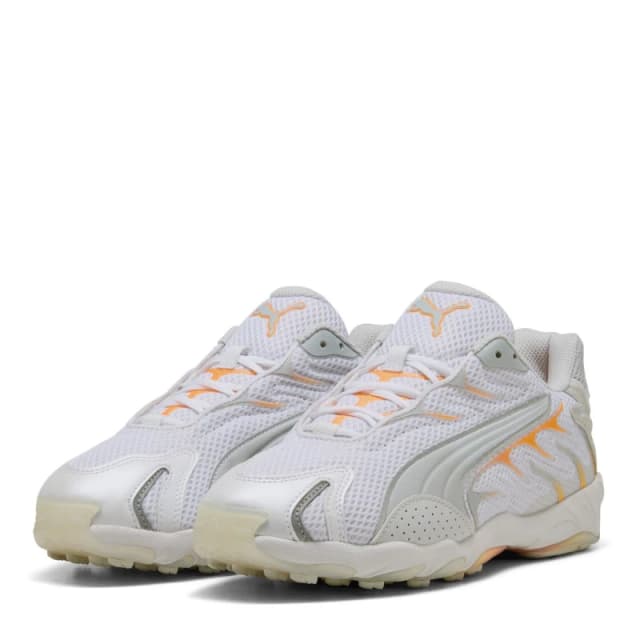 Puma Mens Inhale Low-Top Trainers Wht/Orange male 6 (39)