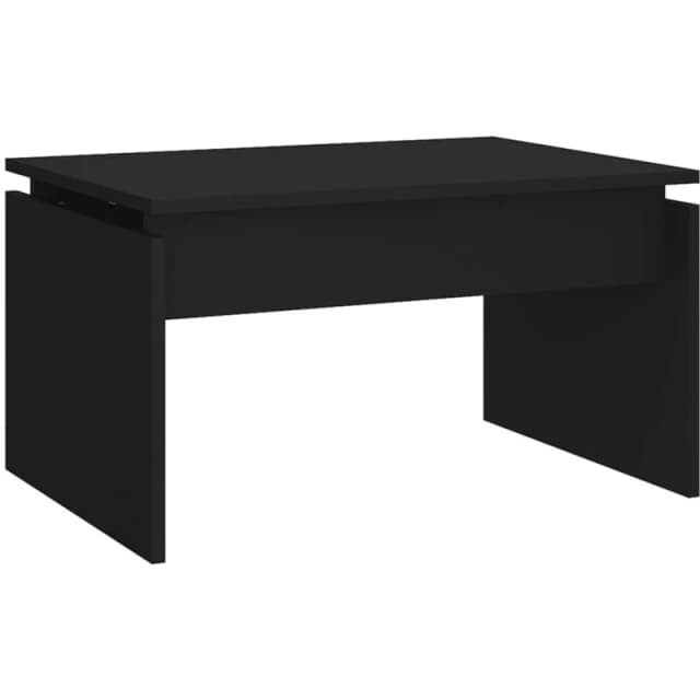 VIDAXL Coffee Table Black 68x50x38cm Engineered Wood Vidaxl 8720286606735