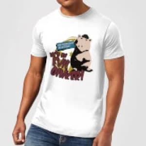 Toy Story Evil Oinker Mens T-Shirt - White - 3XL