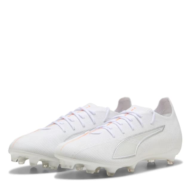 Puma Ultra 6 Pro Adults Firm Ground Football Boots White male 6 (39)