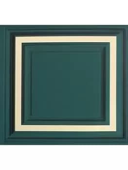 Arthouse Stately Panel Emerald Wallpaper