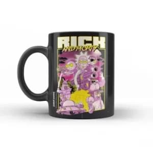 Rick & Morty Mug Retro Poster