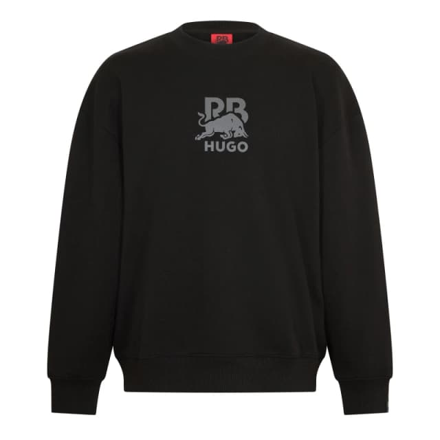 Hugo Mens Dahrain Rb Crew Sweatshirt Black male XS
