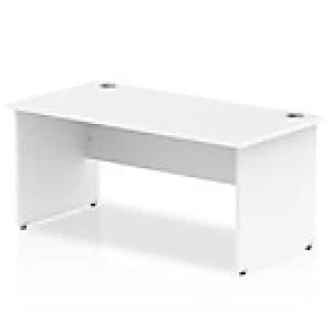 Impulse Panel End 1800 Rectangle Desk White