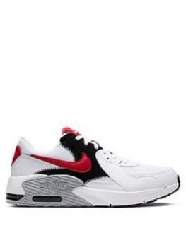 Nike Air Max Excee Junior Trainers - White/Red