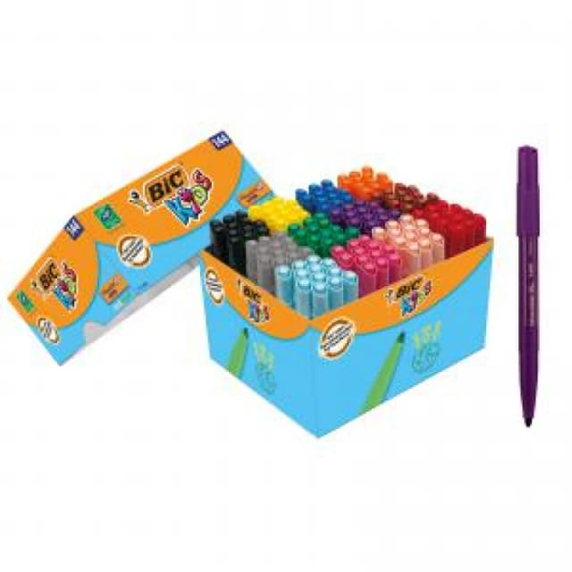 BIC Kids Visacolor ECOlutions Colouring Pens Pack of 144