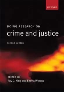 Doing Research on Crime and Justice