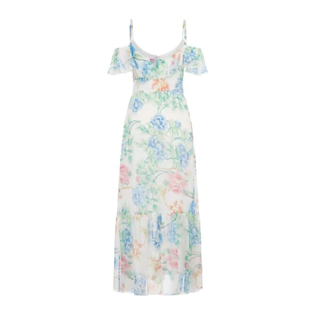 Guess Womens dress Guess Elide Blanc Female L