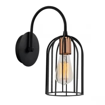 Pamukkale - N-1222 Black Wall Lamp