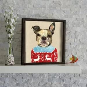 KZM605 Multicolor Decorative Framed MDF Painting