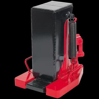 Sealey ITJ10 Industrial Toe Lift Bottle Jack 10 Tonne