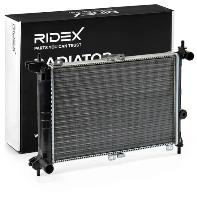 NRF 52142 Engine radiator EASY FIT Brazed cooling fins, Aluminium, with mounting parts Aluminium Radiator,engine cooling (470)