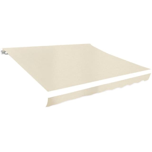 vidaXL Awning Top Sunshade Canvas Cream 6 x 3m Canopy Replacement Canvas Top