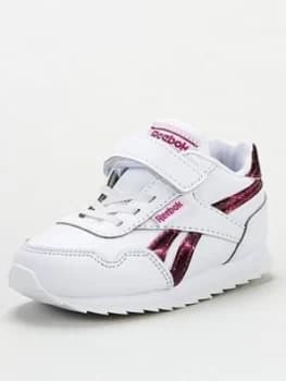 Reebok Royal Classic Jogger 3 Girls On Mars Infant Trainers - White/Pink