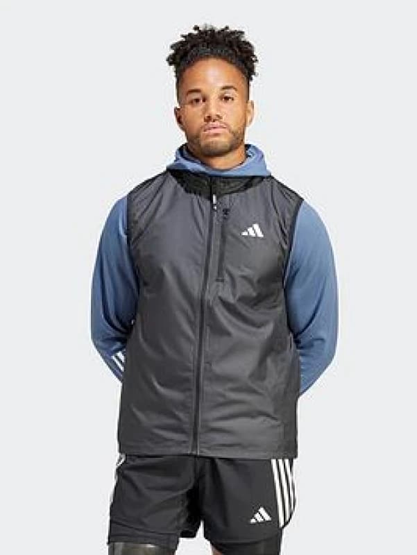 Sleeveless jacket adidas Own the Run Noir Male S