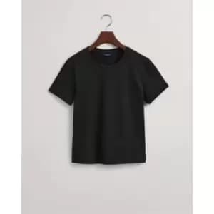 Gant Chest Logo T-Shirt - Black