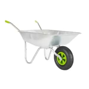 Neo Direct 65l Wheelbarrow With Galvanised Pneumatic Tyre