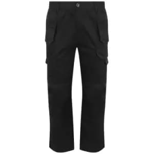 PRO RTX Mens Pro Tradesman Trousers (3XL R) (Black)
