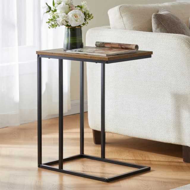 Lassic Vida Designs Brooklyn Side Table Dark Wood unisex One Size