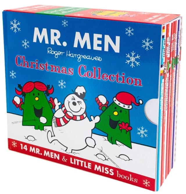 Mr Men and Little Miss Christmas Collection 14 Books For Children Gift Edition Box Set Roger Hargreaves Books